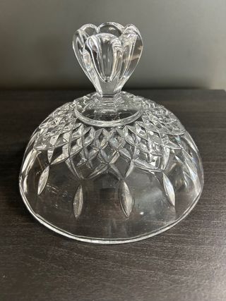 Bombonera cristal tallado vintage