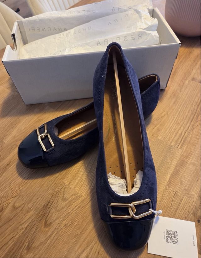 Zapatos Geox Respira - Azul Marino