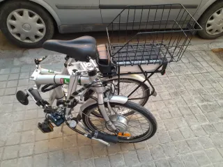 Bicicleta plegable eléctrica BEIXO 20"Aluminio