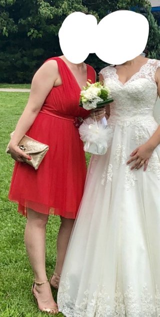 Vestido de boda corto - Talla L