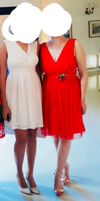 Vestido de boda corto - Talla L