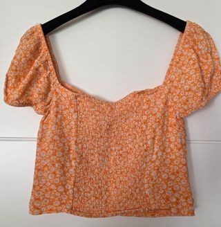 Blusa Amarilla Tirantes
