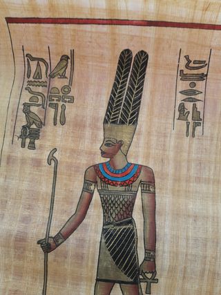 Dos papiros egipcios antiguos