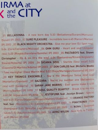 Irma at Sex and the City - 3 CDs