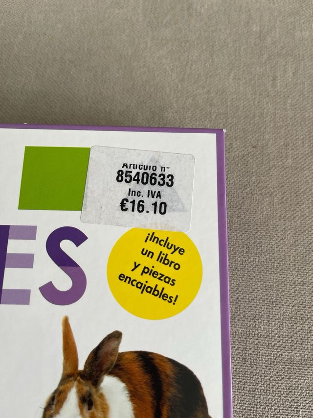 Mi primer libro-puzle Animales