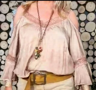 Blusa lencera Rosa empolvado