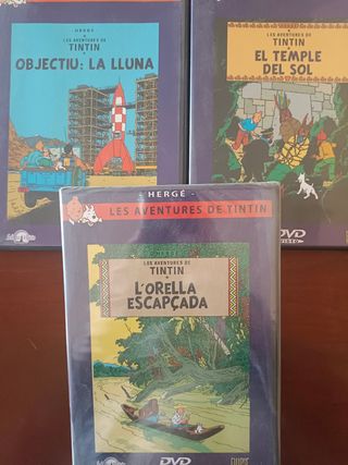 Tintín (DVD): 9 pel·lícules en català