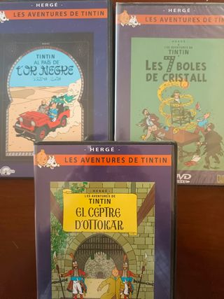Tintín (DVD): 9 pel·lícules en català