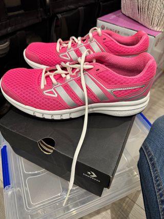 Zapatillas Adidas running rosa