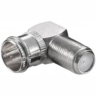 Adaptador de ângulo F macho (rápido) - F fêmea x10