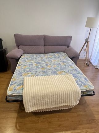Sofá cama 3 plazas - Lila