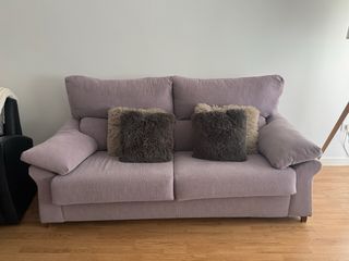 Sofá cama 3 plazas - Lila