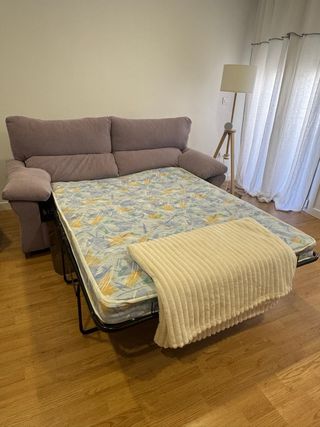 Sofá cama 3 plazas - Lila