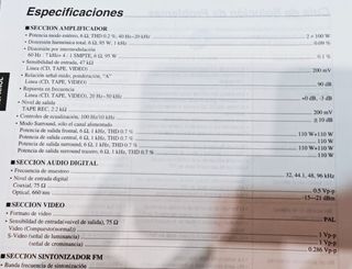 Receptor AV Vieta VR-610 7.1