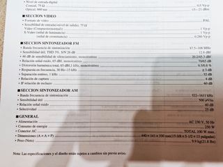 Receptor AV Vieta VR-610 7.1