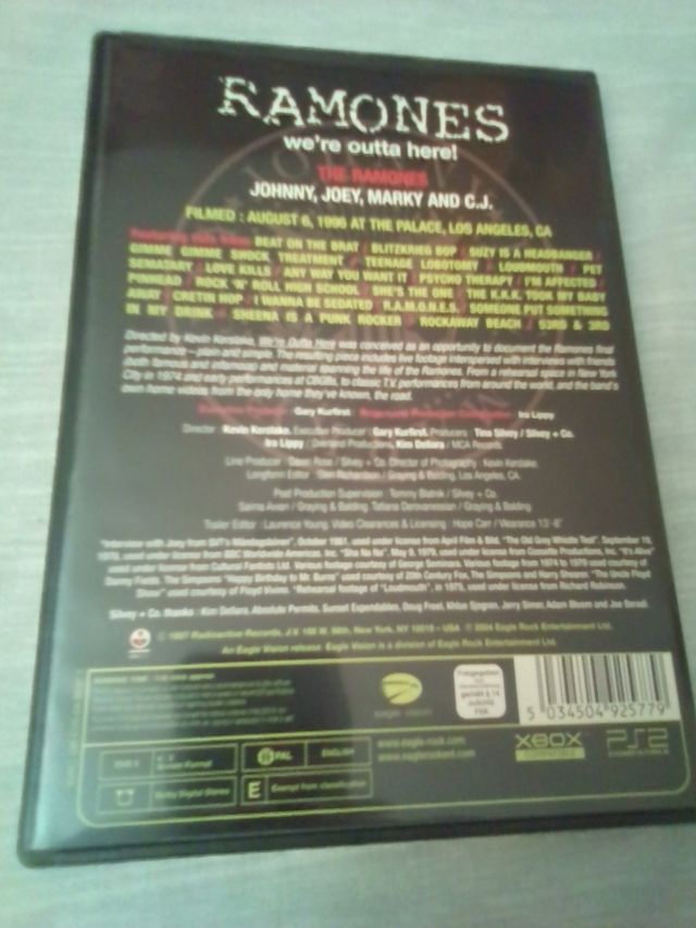 Ramones were outta here dvd