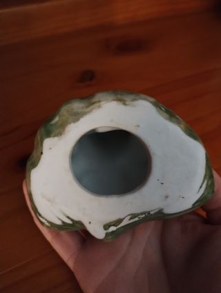 Rana de porcelana vintage