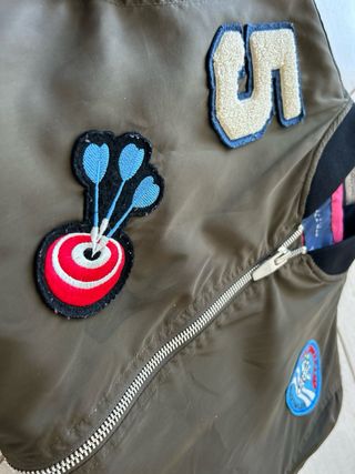 Chaqueta bomber Zara verde oliva