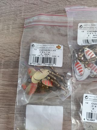 Cucharillas Celta N2 Pesca