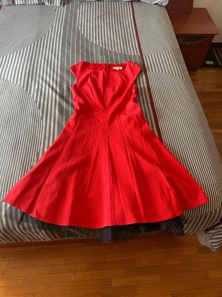 Vestido rojo formal