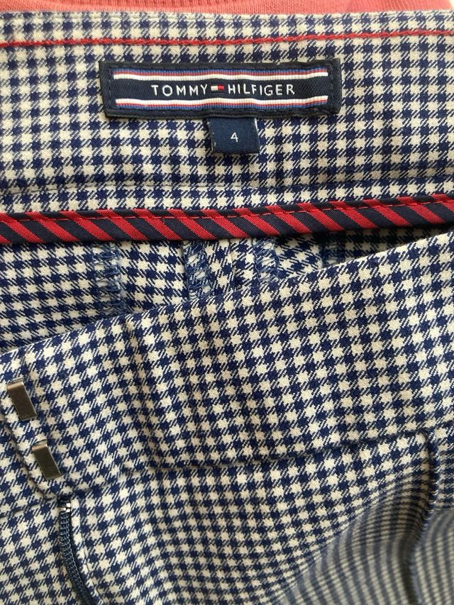 Pantalón Tommy Hilfiger cuadros vichy