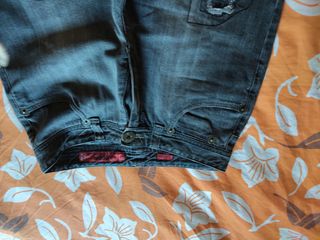 2 Jeans Mujer Talla 38 - Azul y Gris