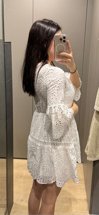 Vestido boho blanco