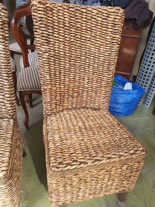 Sillas ratán - 2 unidades