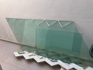 Cristal templado gran tamaño