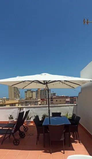 Parasol terraza 3x3m