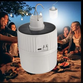 Linterna LED Camping USB Solar