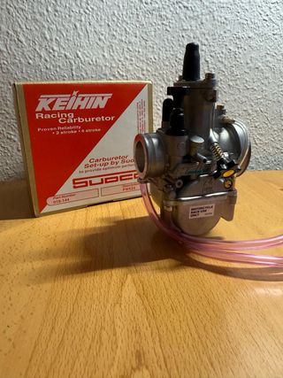 Carburador competicion Keihin 24 mm 49cc 70cc 80cc