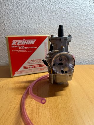 Carburador competicion Keihin 24 mm 49cc 70cc 80cc