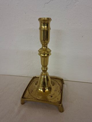 Candelabro de bronce antiguo 