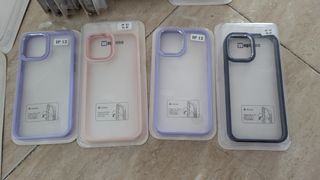Lote fundas iPhone 12 y varias Samsung