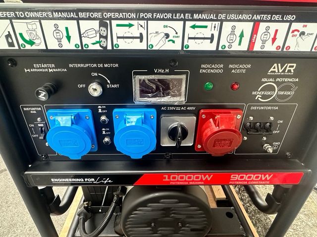 Generador Honda X120 MTE - 10000W TRIFÁSICO