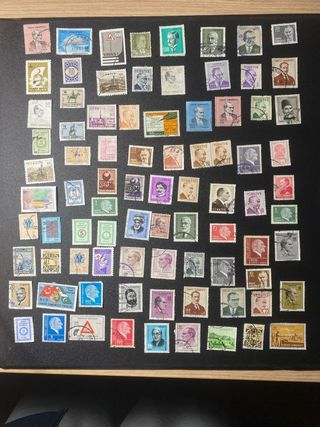 Intercambio sellos españoles y  extranjeros