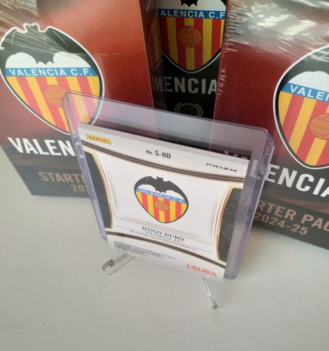 Carta Hugo Duro Autógrafo Valencia CF