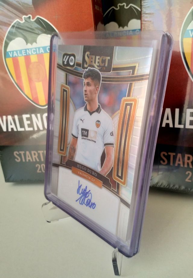 Carta Hugo Duro Autógrafo Valencia CF