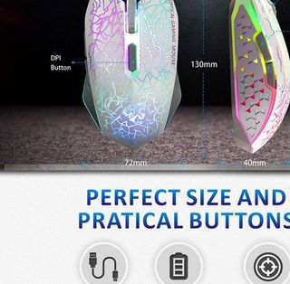 Ratón inalámbrico M2,