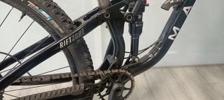 Bicicleta montaña doble suspensión