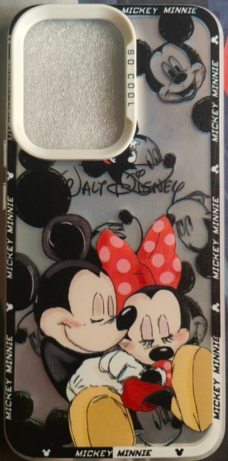 Funda OPPO Reno 13 - Minnie y Mickey
