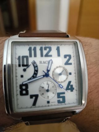 Reloj Racer cuero marrón