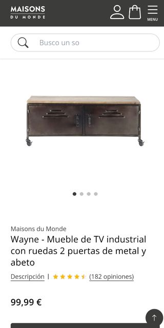 Muebles  industrial vintage Maison du Monde