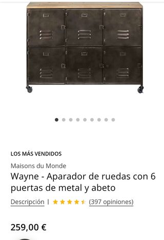 Muebles  industrial vintage Maison du Monde