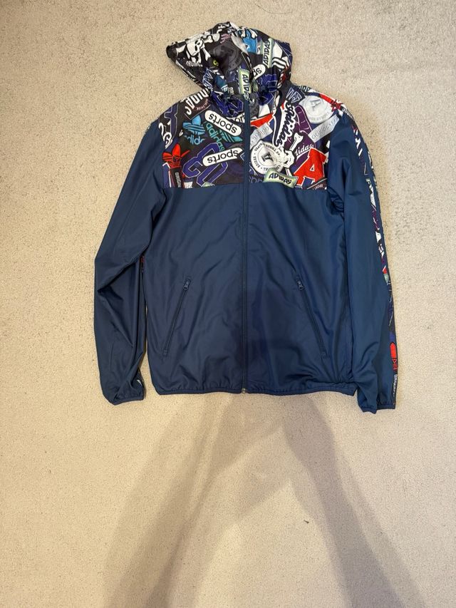 Chaqueta Adidas azul - Talla 21