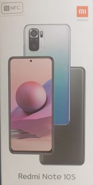 Xiaomi Redmi Note 10S y Redmi 9A -Caja vacía