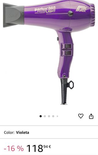 Secador Parlux 3200 Compact violeta