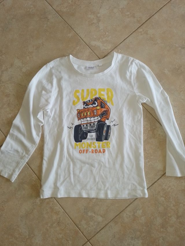 2 Magliette Bambino Manica Lunga