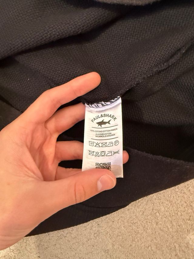 Sudadera Paul & Shark negra